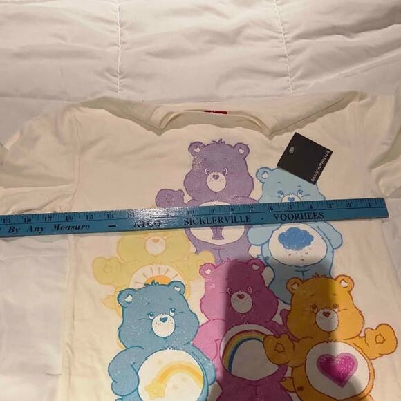 Grayson Threads Care Bears Graphic T-Shirt Women's NWT Vintage Style Tee XS - Picture 3 of 7
